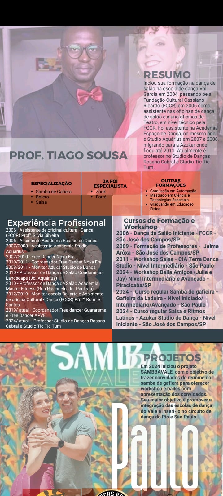 Professor Tiago Sousa